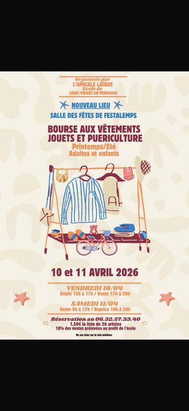 Bourse aux vêtements