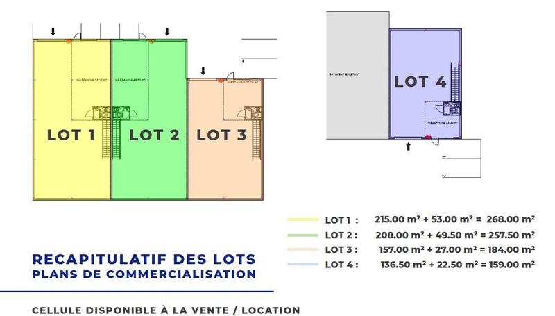 Local commercial - 160 m²
