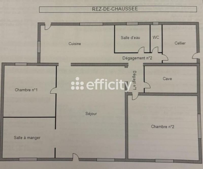 Maison - 100 m² - 3 pièces