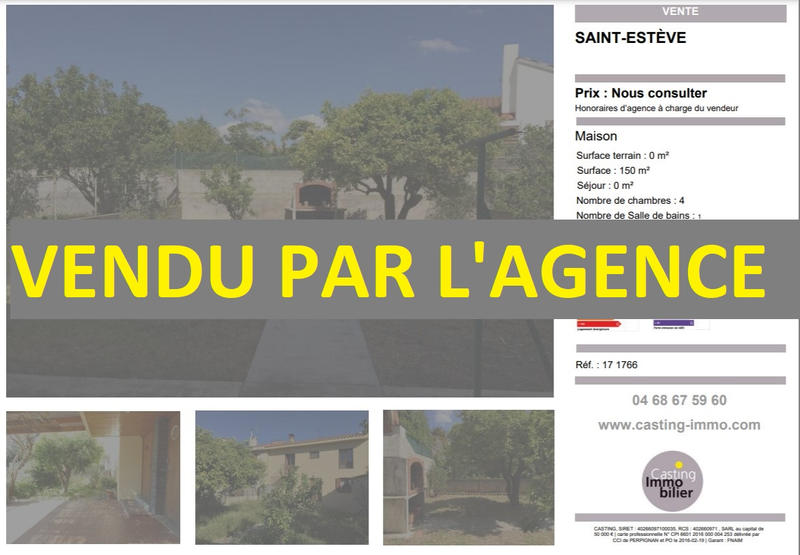 Maison - 150 m² - 5 pièces