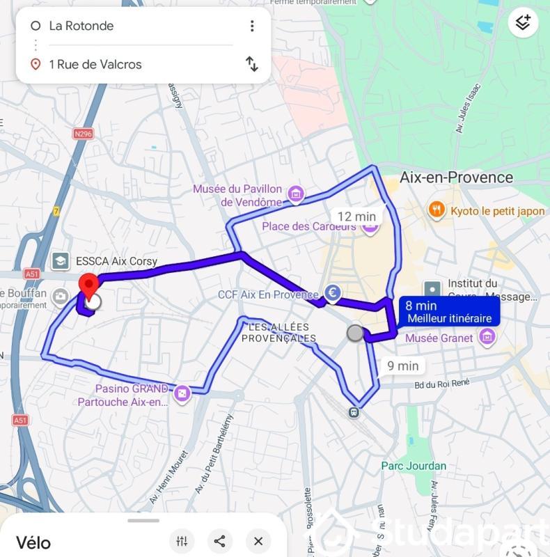 Chambre - 14 m² - 1 pièce