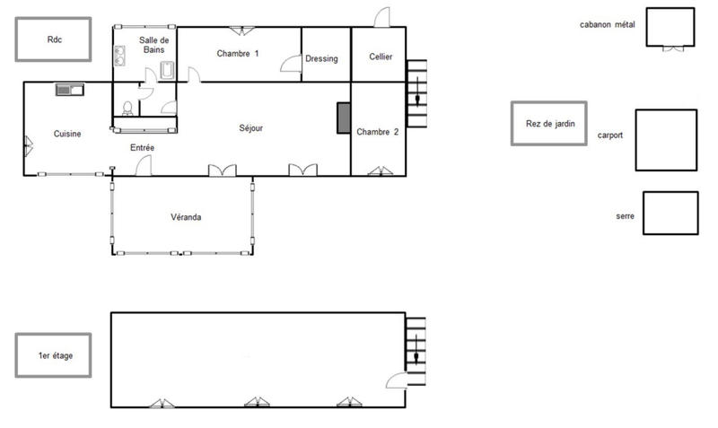 Maison - 121 m² - 5 pièces