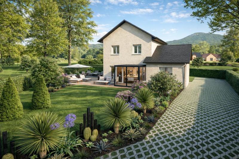 Maison - 92 m² - 4 pièces