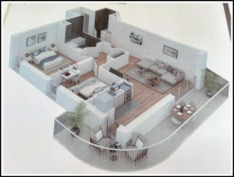 Appartement - 65 m² - 3 pièces