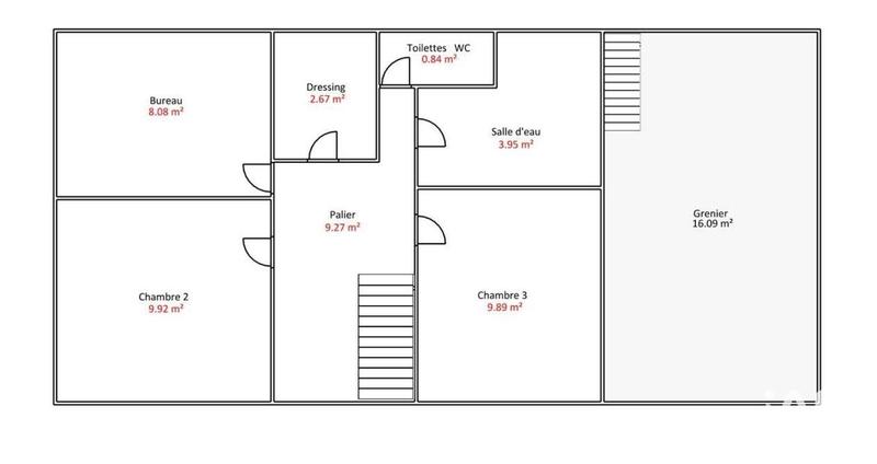 Maison - 130 m² - 5 pièces