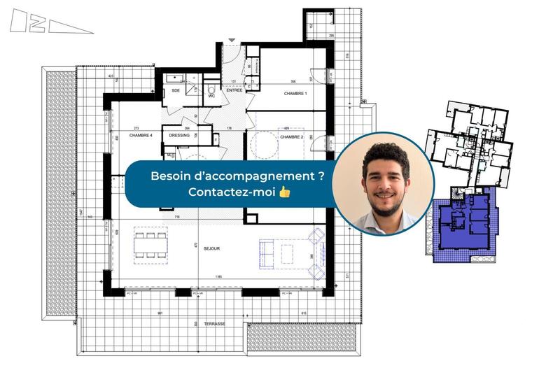 Appartement - 131 m² - 5 pièces