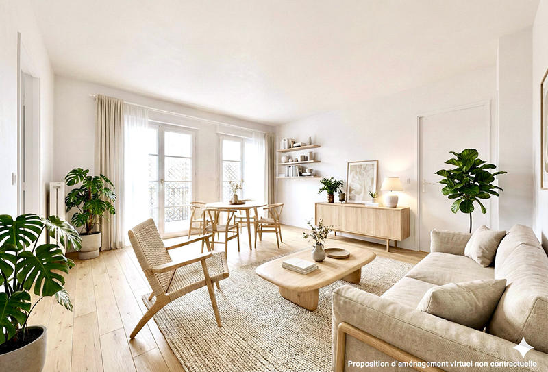 Appartement - 43 m² - 2 pièces