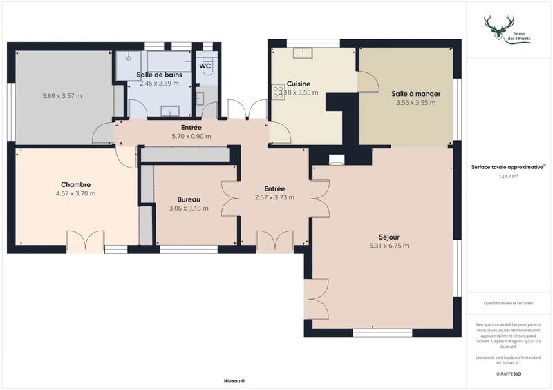 Maison - 200 m² - 11 pièces