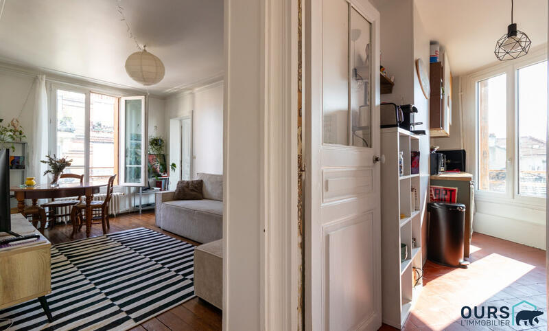 Appartement - 59 m² - 3 pièces