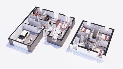 Maison - 117 m² - 6 pièces