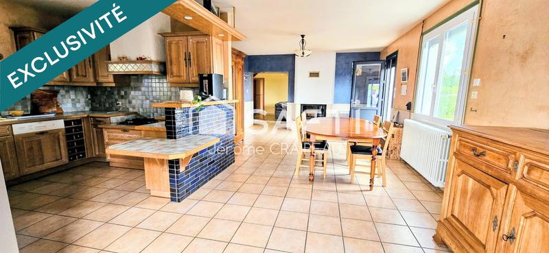 Maison - 225 m² - 7 pièces