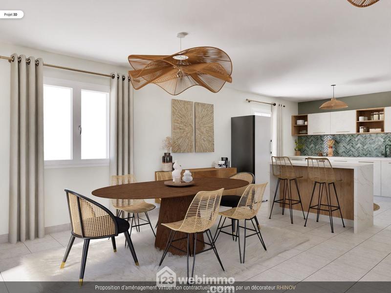 Maison - 101 m² - 4 pièces