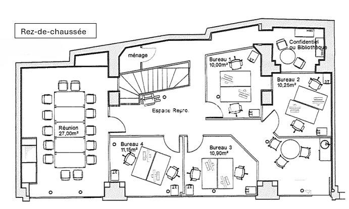 Bureau - 109 m²
