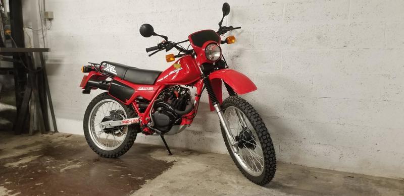 Honda Xl 200 r honda 0200 Xlr 016