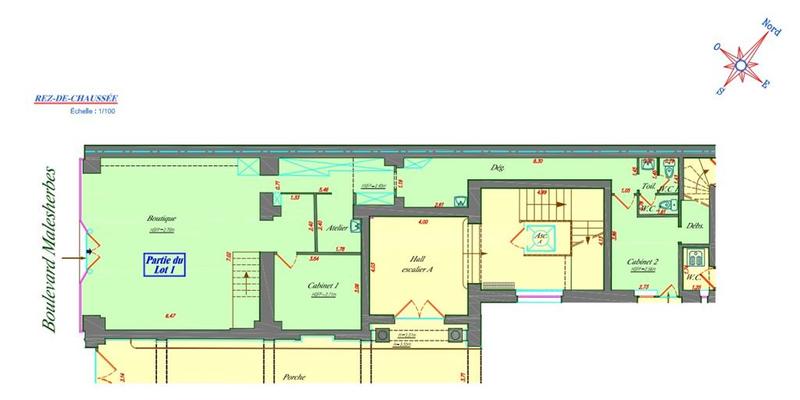 Local commercial - 137 m²