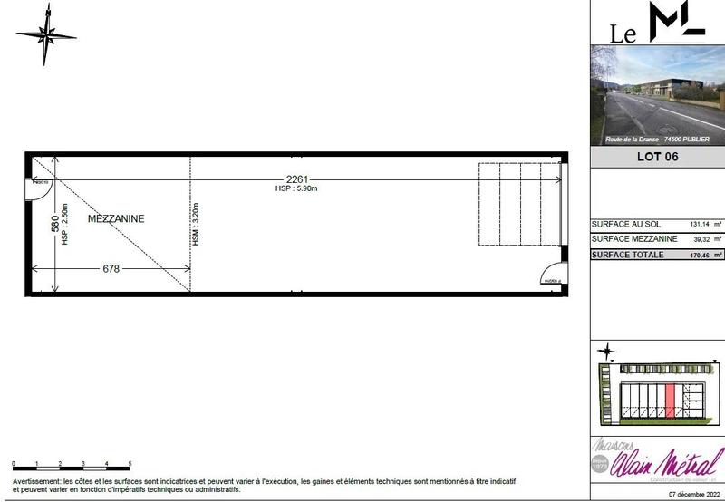 Local commercial - 170 m²