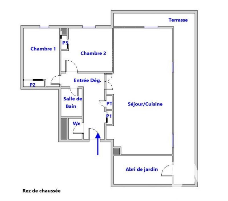 Appartement - 69 m² - 3 pièces