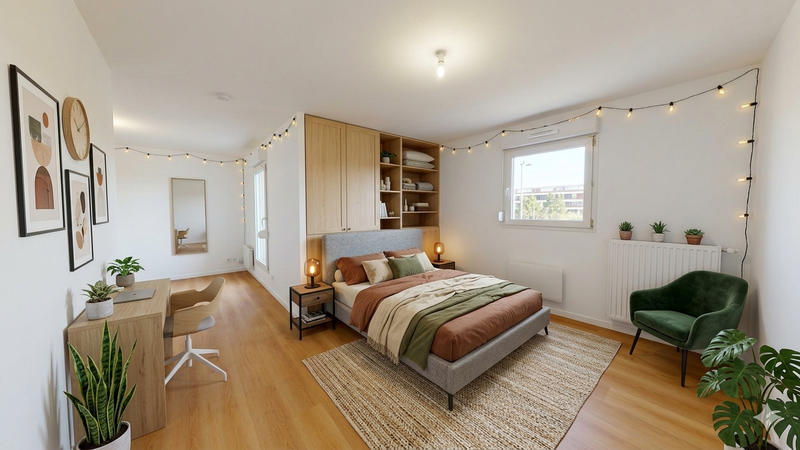 Appartement - 32 m² - 2 pièces