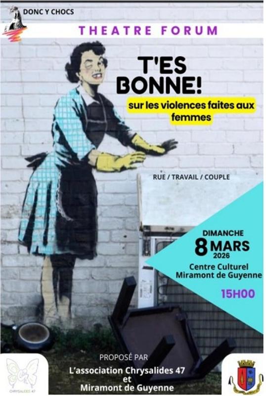 Théâtre forum - t'es bonne !