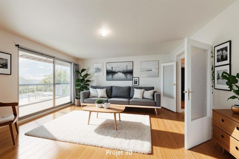 Appartement - 65 m² - 2 pièces