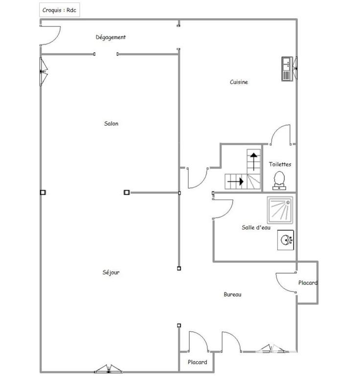 Maison de ville - 185 m² - 7 pièces
