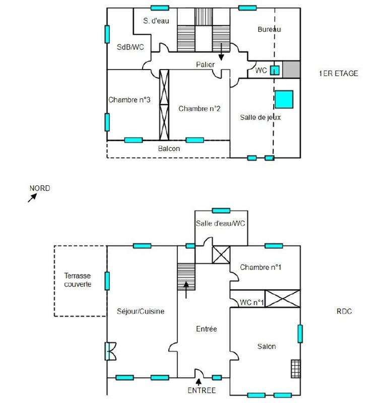 Maison - 152 m² - 7 pièces