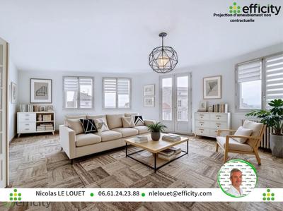 Appartement - 92 m² - 3 pièces