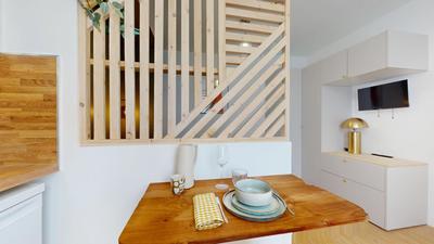 Studio - 16 m² - 2 pièces
