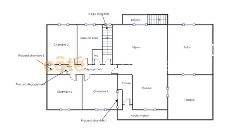 Maison - 125 m² - 6 pièces