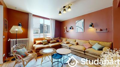 Chambre - 13 m² - 1 pièce