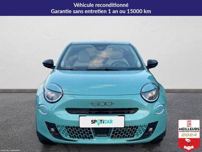 Fiat 600 54 kwh 156 ch la prima