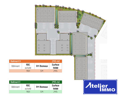 Local d'activités - 2 540 m²