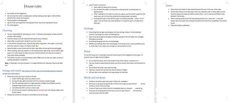 Chambre - 9 m² - 1 pièce