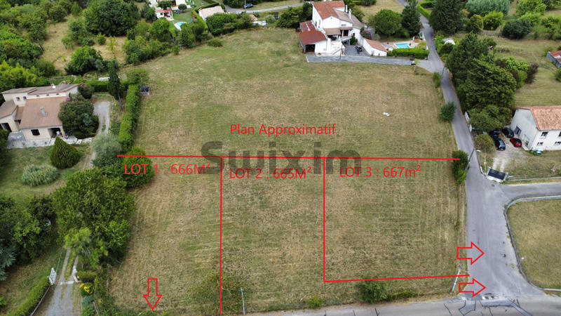 Terrain - 667 m²