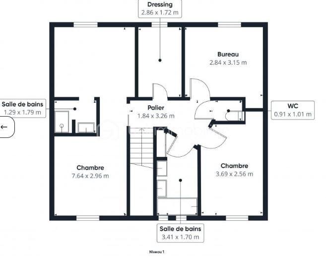 Maison - 140 m² - 6 pièces