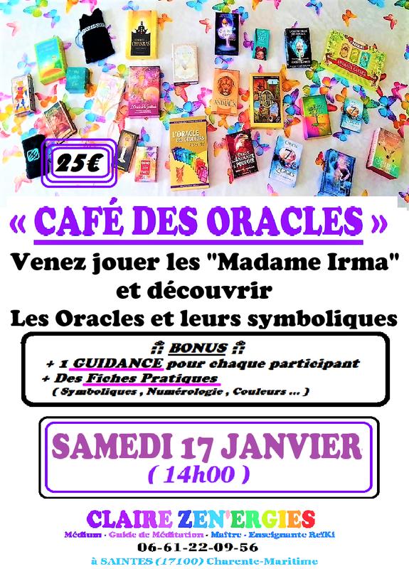 Café des Oracles Initiation à la Cartomancie
