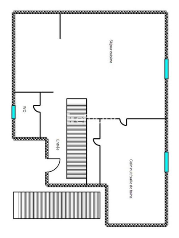 Appartement - 43 m² - 3 pièces