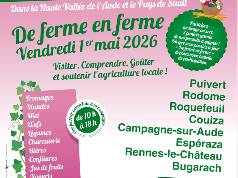 De Ferme en Ferme 2026 - Loc d’Ânes