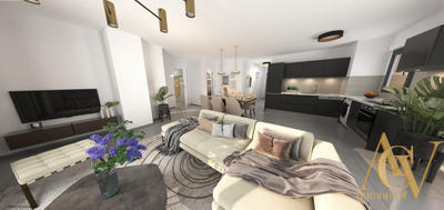 Appartement - 98 m² - 4 pièces