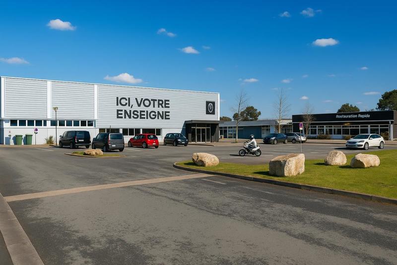 Local commercial - 745 m² - 5 pièces