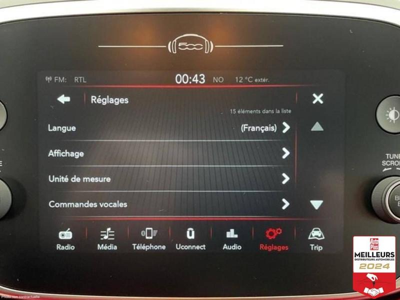 Fiat 500x 1.5 firefly 130 ch s/s dct7 hybrid (red)