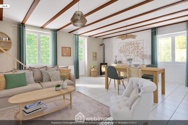 Maison - 113 m² - 4 pièces