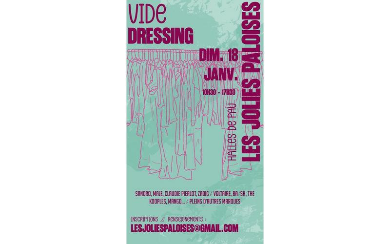 Vide dressing "les jolies paloises"