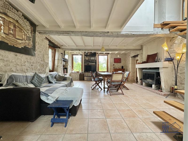 Maison ancienne - 121 m² - 6 pièces