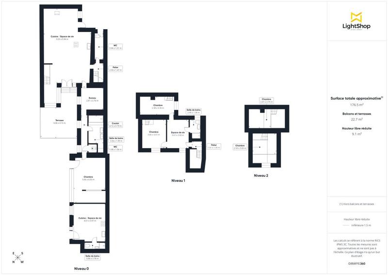 Maison - 181 m² - 6 pièces