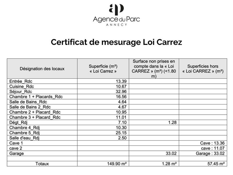 Maison - 150 m² - 6 pièces
