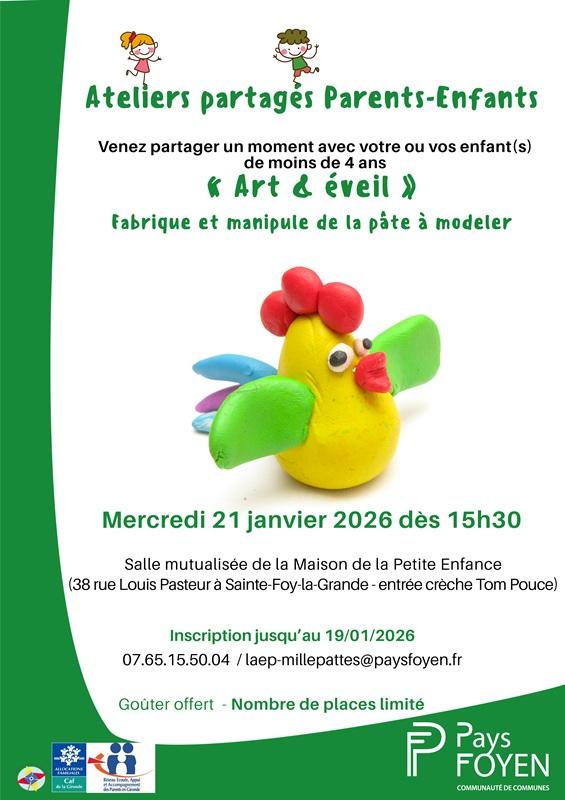 Ateliers partagés Parents-Enfants