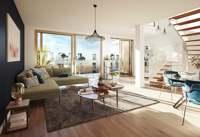 Appartement - 124 m² - 5 pièces