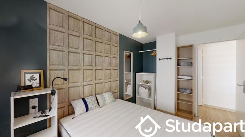 Chambre - 10 m² - 1 pièce