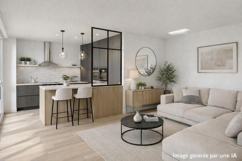 Appartement - 64 m² - 3 pièces